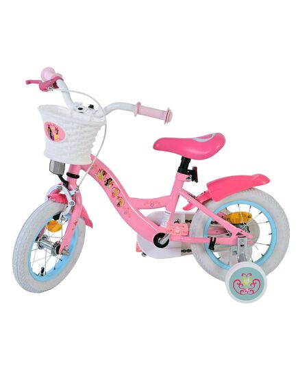 Disney Princess Kinderfahrrad - Mädchen - 12 Zoll - Rosa