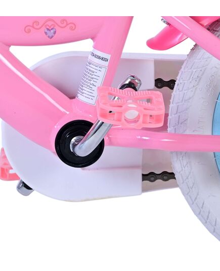 Disney Princess Kinderfahrrad - Mädchen - 12 Zoll - Rosa