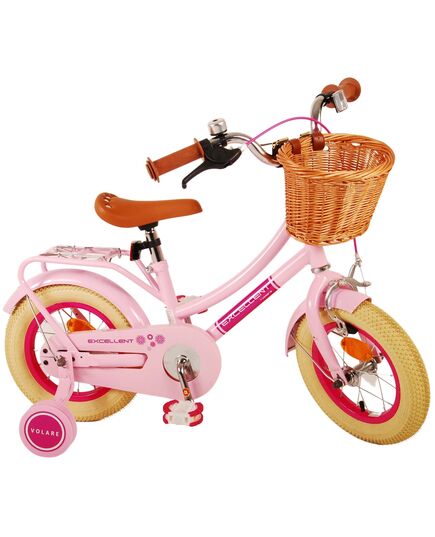 Volare Excellent Kinderfahrrad - Mädchen - 12 Zoll - Rosa [CLONE]