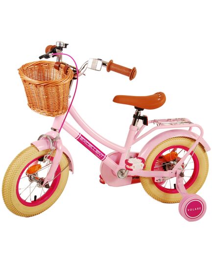 Volare Excellent Kinderfahrrad - Mädchen - 12 Zoll - Rosa [CLONE]