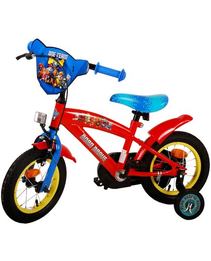 Paw Patrol Kinderfahrrad - Jungen - 12 Zoll - Rot / Blau [CLONE]