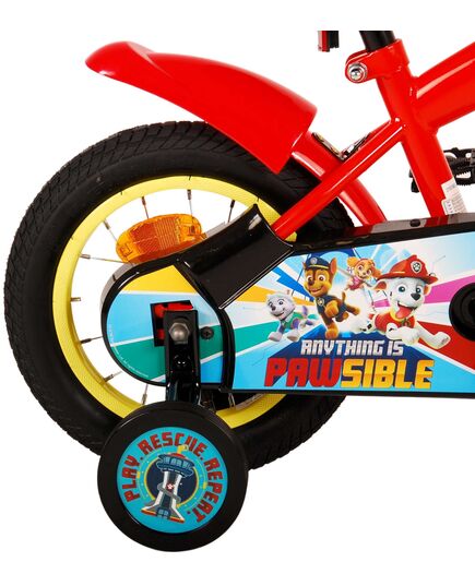 Paw Patrol Kinderfahrrad - Jungen - 12 Zoll - Rot / Blau [CLONE]