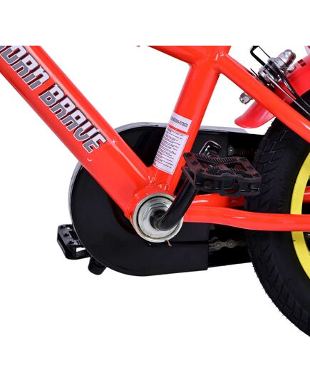 Paw Patrol Kinderfahrrad - Jungen - 14 Zoll - Blau - Zwei handbremsen