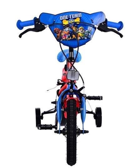 Paw Patrol Kinderfahrrad - Jungen - 14 Zoll - Blau - Zwei handbremsen