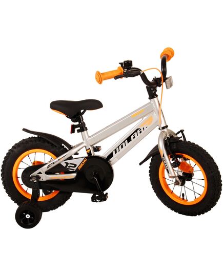 Volare Rocky Children's Bicycle - Boys - 12 inch - Grey