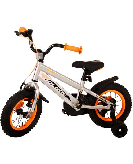 Volare Rocky Children's Bicycle - Boys - 12 inch - Grey