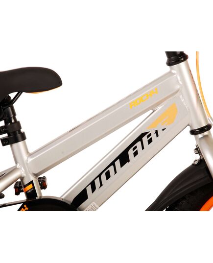 Volare Rocky Children's Bicycle - Boys - 12 inch - Grey