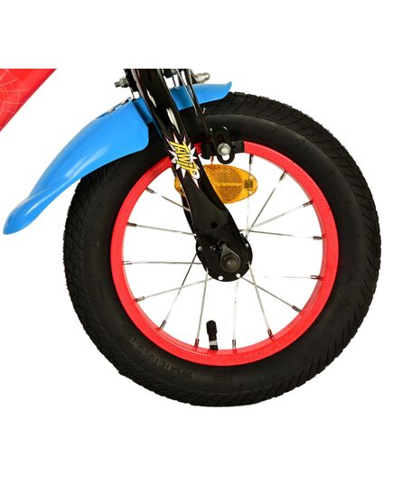 Spider-Man Kinderfahrrad - Jungen - 12 Zoll - Blau/Rot