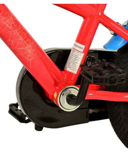 Spider-Man Kinderfahrrad - Jungen - 12 Zoll - Blau/Rot