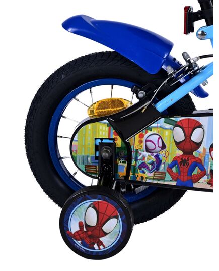 Spidey Kinderfahrrad - Jungen - 12 Zoll - Blau - Zweihandbremsen
