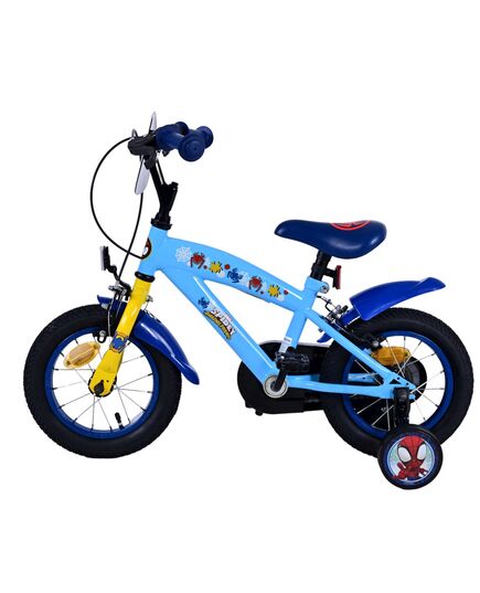 Spidey Kinderfahrrad - Jungen - 12 Zoll - Blau - Zweihandbremsen