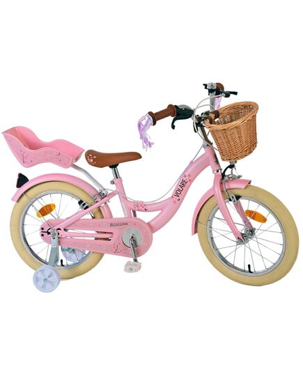 Volare Blossom Kinderfahrrad - Mädchen - 16 Zoll - Rosa - Zweihandbremsen [CLONE]