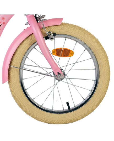 Volare Blossom Kinderfahrrad - Mädchen - 16 Zoll - Rosa - Zweihandbremsen [CLONE]
