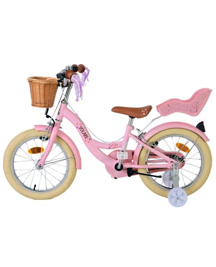 Volare Blossom Kinderfahrrad - Mädchen - 16 Zoll - Rosa - Zweihandbremsen [CLONE]