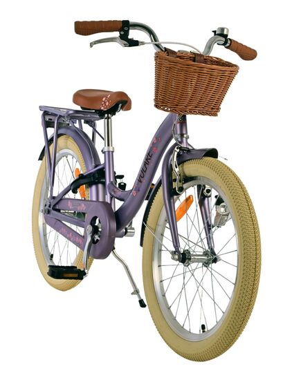 Volare Blossom Kinderfahrrad - Mädchen - 20 Zoll - Lila