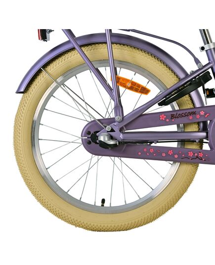 Volare Blossom Kinderfahrrad - Mädchen - 20 Zoll - Lila - Nexus 3 Gänge
