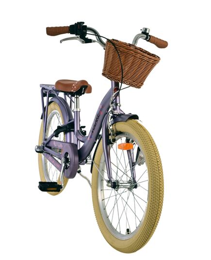 Volare Blossom Kinderfahrrad - Mädchen - 20 Zoll - Lila - Nexus 3 Gänge