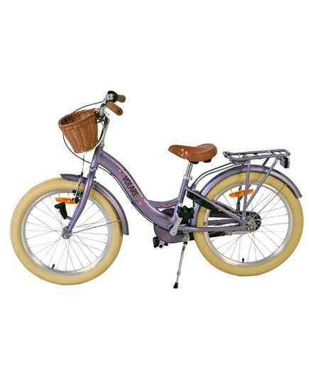 Volare Blossom Kinderfahrrad - Mädchen - 20 Zoll - Lila - Nexus 3 Gänge