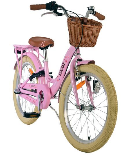 Volare Blossom Kinderfahrrad - Mädchen - 20 Zoll - Rosa - Nexus 3 Gänge