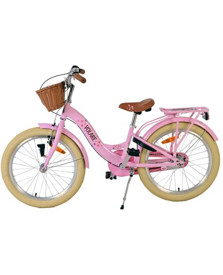 Volare Blossom Kinderfahrrad - Mädchen - 20 Zoll - Rosa - Nexus 3 Gänge