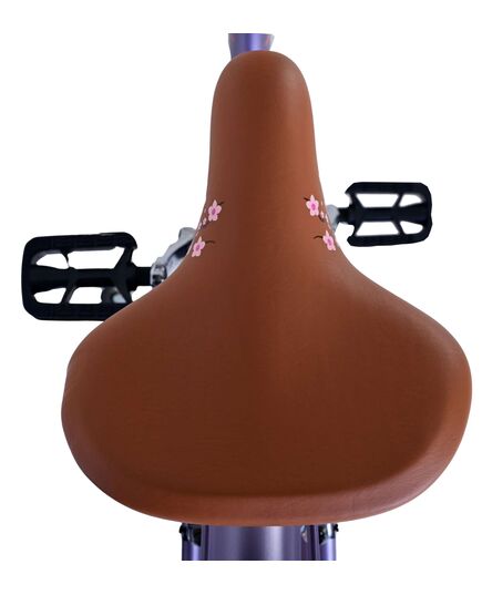 Volare Blossom Kinderfahrrad - Mädchen - 24 Zoll - Lila - Zwei Handbremsen