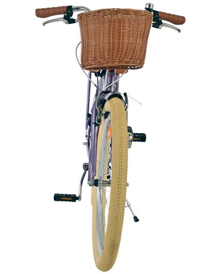 Volare Blossom Kinderfahrrad - Mädchen - 24 Zoll - Lila - Zwei Handbremsen