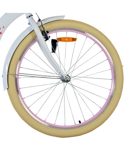 Volare Blossom Kinderfahrrad - Mädchen - 26 Zoll - Weiß