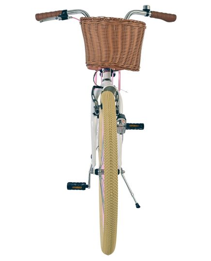Volare Blossom Kinderfahrrad - Mädchen - 26 Zoll - Weiß
