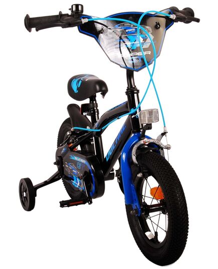 Volare Super GT Children's bike - boys - 12 inch - Blue - Two handbrakes