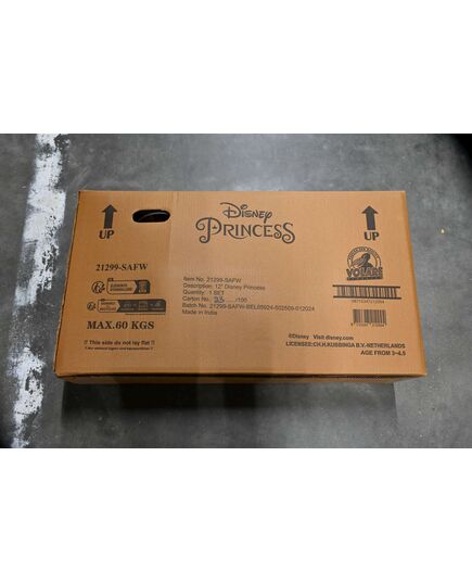 Disney Princess Kinderfahrrad - Mädchen - 12 Zoll - Rosa - Zwei Handbremsen
