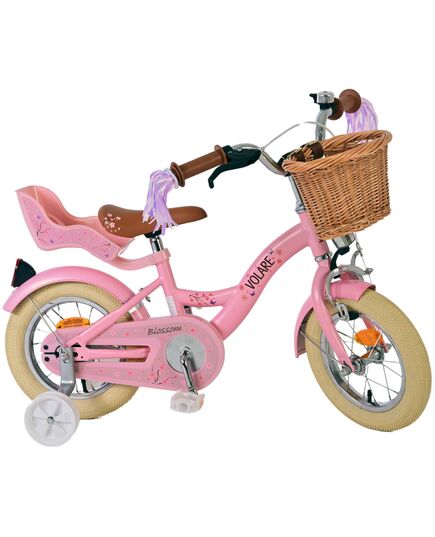 Volare Blossom Kinderfahrrad - Mädchen - 12 Zoll - Rosa [CLONE]