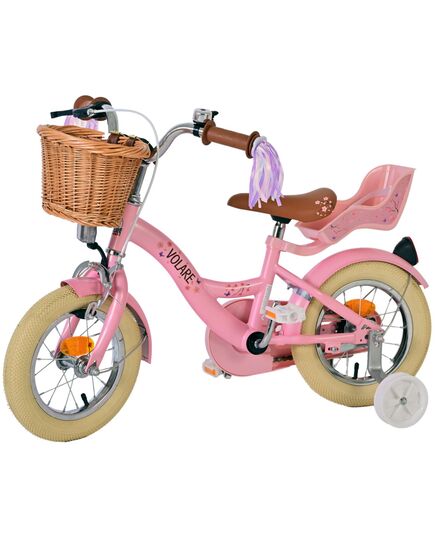 Volare Blossom Kinderfahrrad - Mädchen - 12 Zoll - Rosa [CLONE]