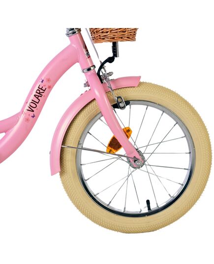 Volare Blossom Kinderfahrrad - Mädchen - 16 Zoll - Rosa [CLONE]