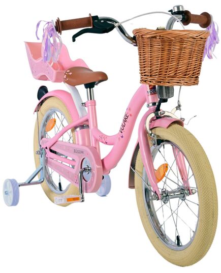 Volare Blossom Kinderfahrrad - Mädchen - 16 Zoll - Rosa [CLONE]