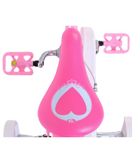 Disney Princess Kinderfahrrad - Mädchen - 12 Zoll - Rosa - Zwei Handbremsen