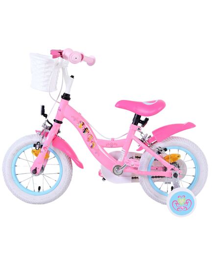 Disney Princess Kinderfahrrad - Mädchen - 12 Zoll - Rosa - Zwei Handbremsen