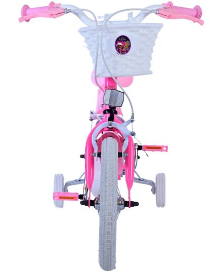 LOL Surprise Kinderfahrrad - Mädchen - 14 Zoll - Rosa - Zweihandbremsen