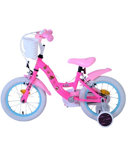 LOL Surprise Kinderfahrrad - Mädchen - 14 Zoll - Rosa - Zweihandbremsen