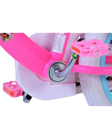 LOL Surprise Kinderfahrrad - Mädchen - 14 Zoll - Rosa - Zweihandbremsen