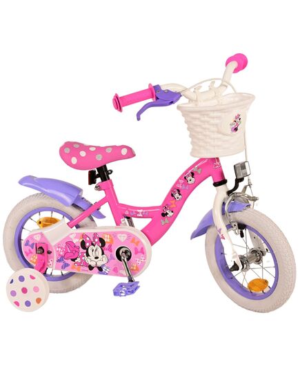 Minnie Kinderfahrrad - Mädchen - 12 Zoll - Rosa [CLONE]