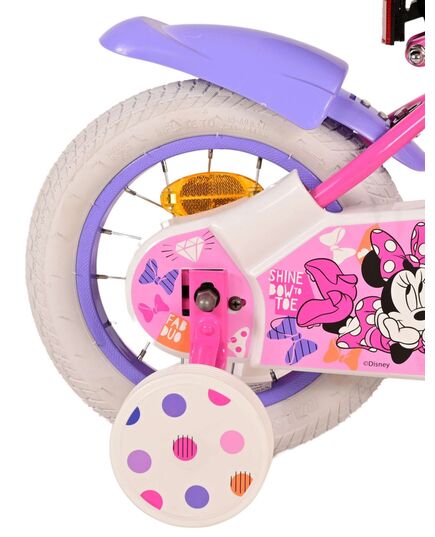 Minnie Kinderfahrrad - Mädchen - 12 Zoll - Rosa [CLONE]