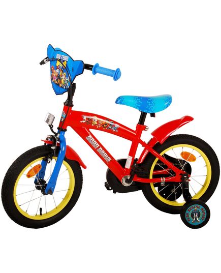 Paw Patrol Kinderfahrrad - Jungen - 14 Zoll - Rot/Blau