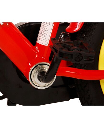 Paw Patrol Kinderfahrrad - Jungen - 14 Zoll - Rot/Blau