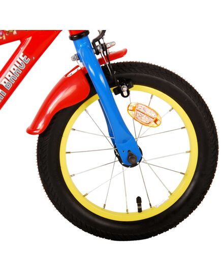 Paw Patrol Kinderfahrrad - Jungen - 14 Zoll - Rot/Blau