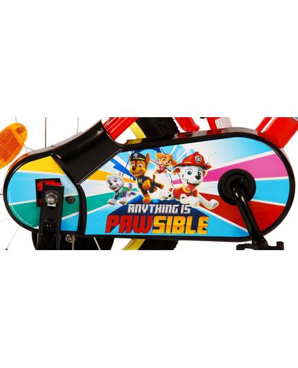 Paw Patrol Kinderfahrrad - Jungen - 14 Zoll - Rot/Blau