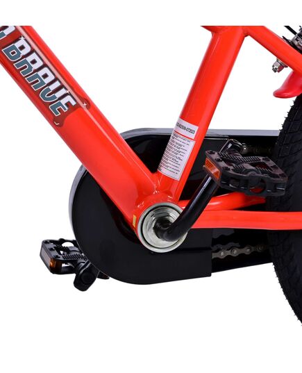 Paw Patrol Kinderfahrrad - Jungen - 16 Zoll - Rot - Zwei Handbremsen