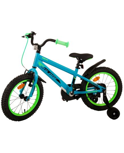 Volare Rocky Kinderfahrrad - Jungen - 16 Zoll - Grün
