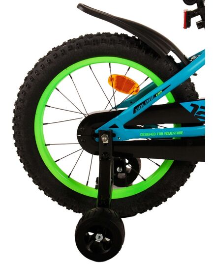 Volare Rocky Kinderfahrrad - Jungen - 16 Zoll - Grün