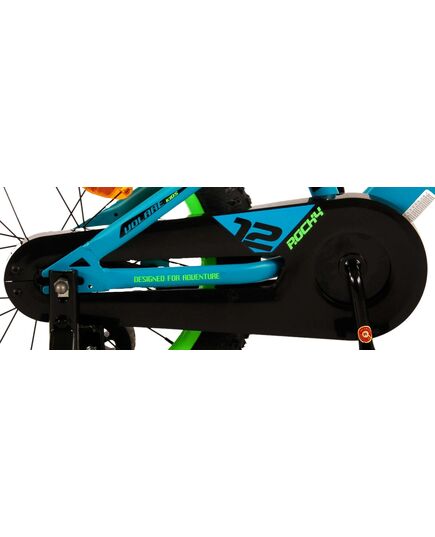 Volare Rocky Kinderfahrrad - Jungen - 16 Zoll - Grün