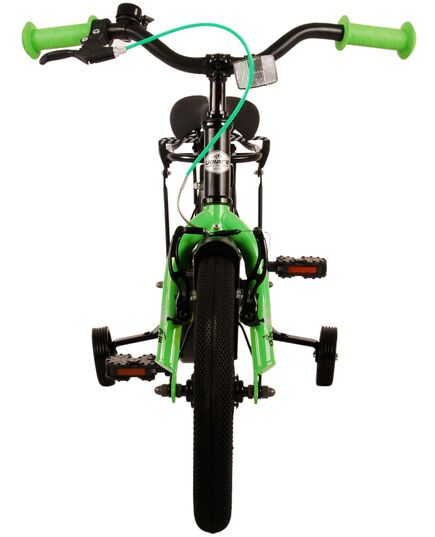 Volare Thombike Kinderfahrrad - Jungen - 14 Zoll - Schwarz Grün